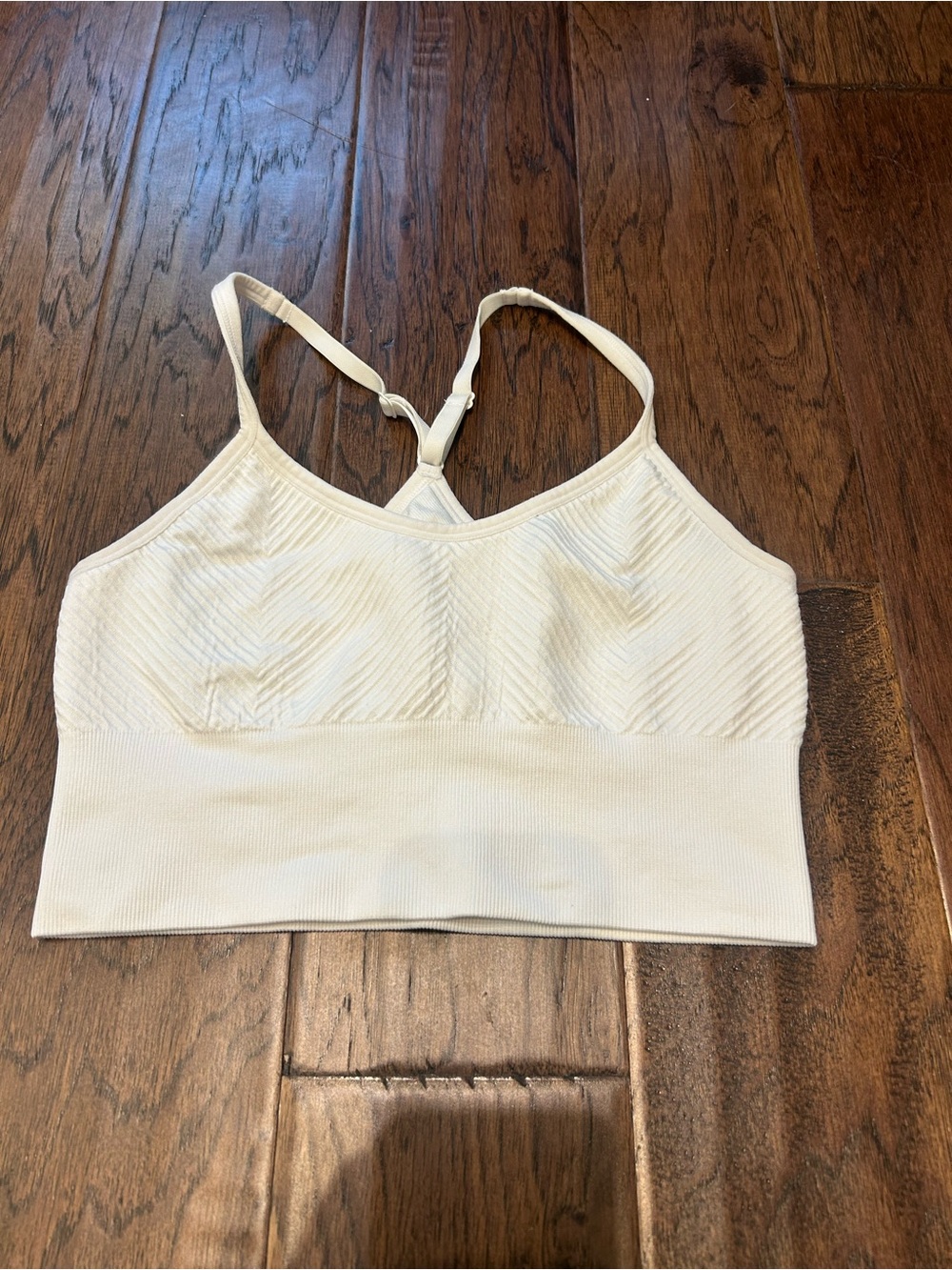 Pro fit White Sports Bra